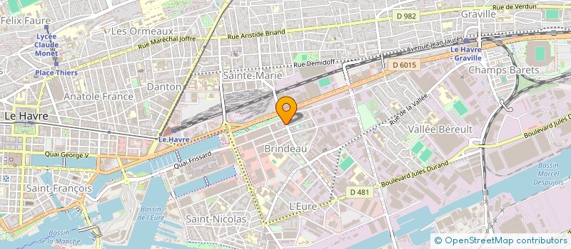 localisation de l'entreprise HAVANA FOOD à LE HAVRE