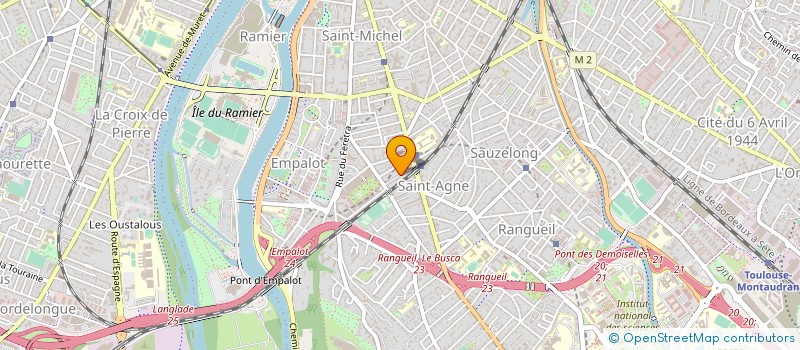 localisation de l'entreprise HAVANA-JAM à TOULOUSE