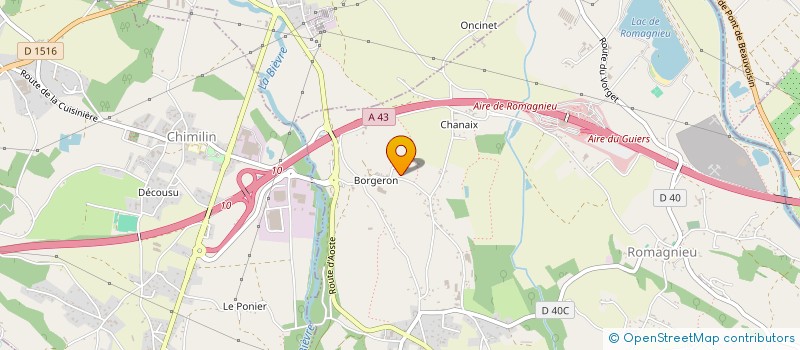 localisation de l'entreprise HAVANA LOCATIONS  ROMAGNIEU