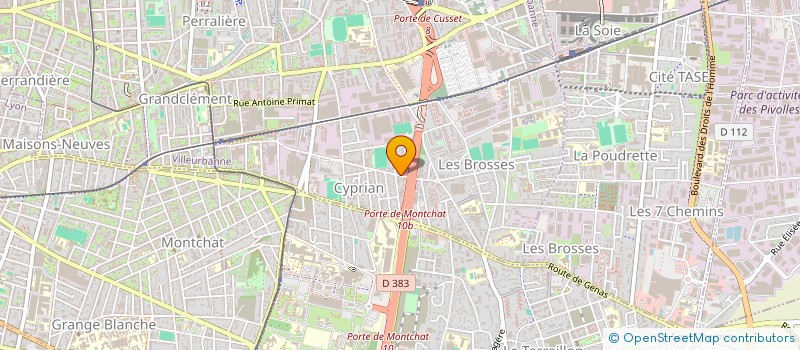 localisation de l'entreprise HAVANA LOUNGE  VILLEURBANNE