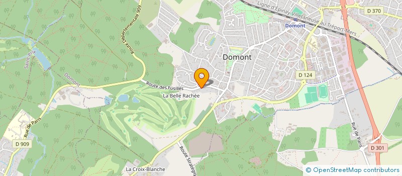 localisation de l'entreprise HAVANA SOCIAL CLUB  DOMONT