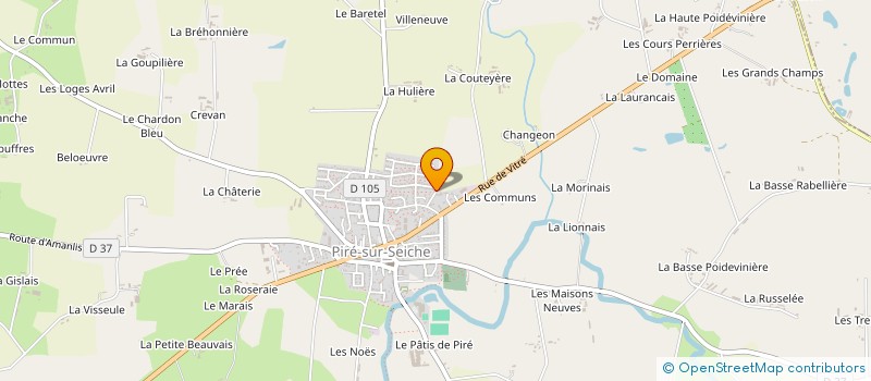 localisation de l'entreprise HAVARD  CHAUVE