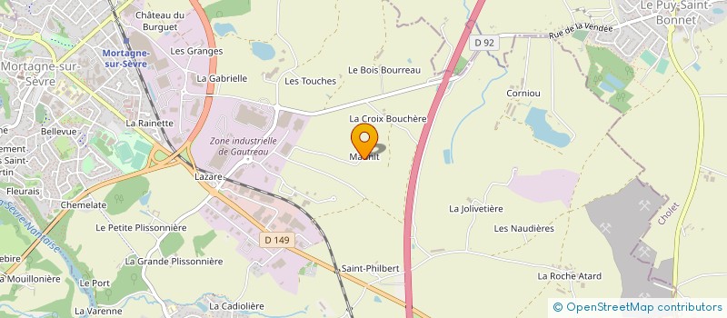 localisation de l'entreprise HAVARD  CARQUEFOU