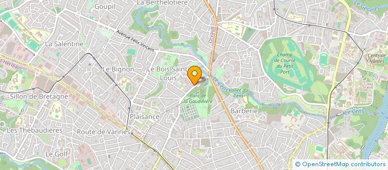 localisation de l'entreprise HAVARD à ORVAULT