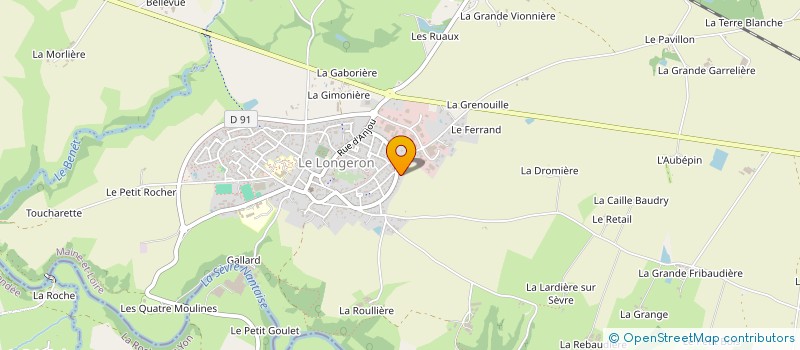 localisation de l'entreprise HAVARD MENUISERIE à SEVREMOINE