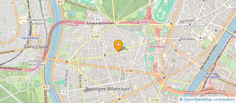 localisation de l'entreprise HAVAS AFRIQUE INTERNATIONAL à BOULOGNE-BILLANCOURT