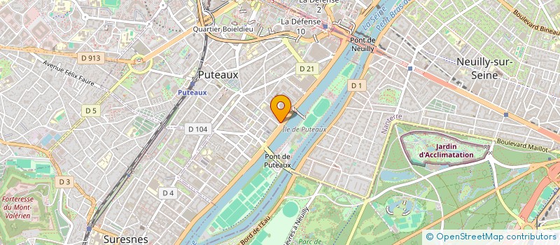 localisation de l'entreprise HAVAS EDITION à PUTEAUX