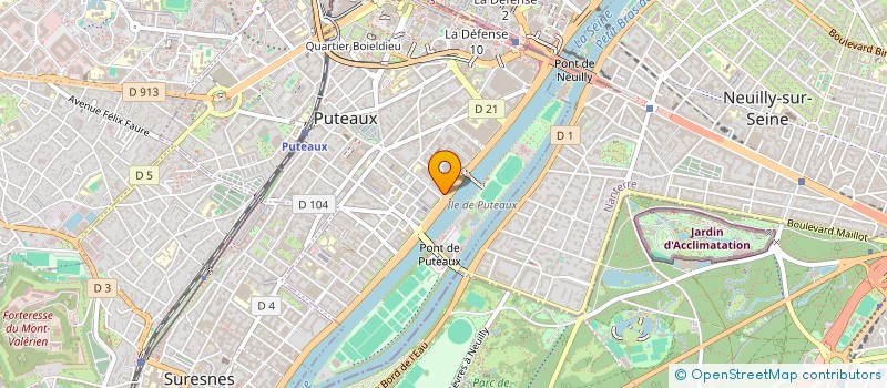 localisation de l'entreprise HAVAS EVENTS à PUTEAUX
