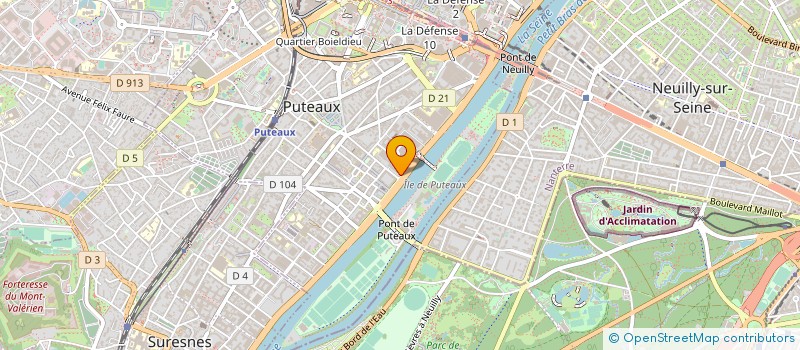 localisation de l'entreprise HAVAS IT à PUTEAUX