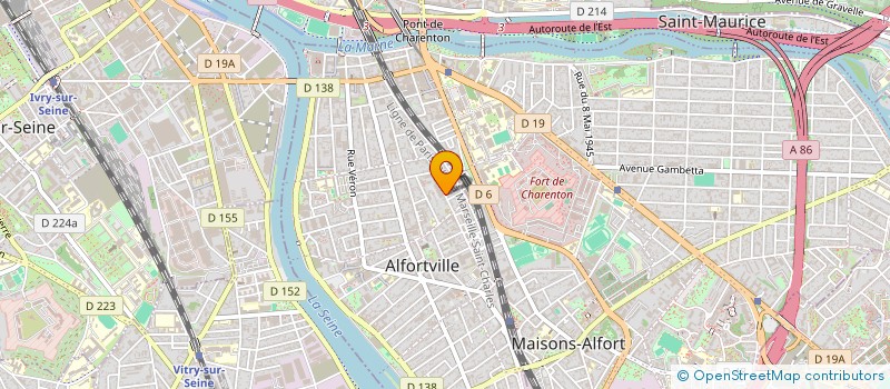 localisation de l'entreprise HAVASA à ALFORTVILLE