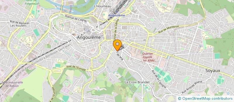 localisation de l'entreprise HAVE A NICE DAY à ANGOULEME