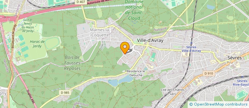 localisation de l'entreprise HAVE FUN WITH ENGLISH  VILLE-D'AVRAY