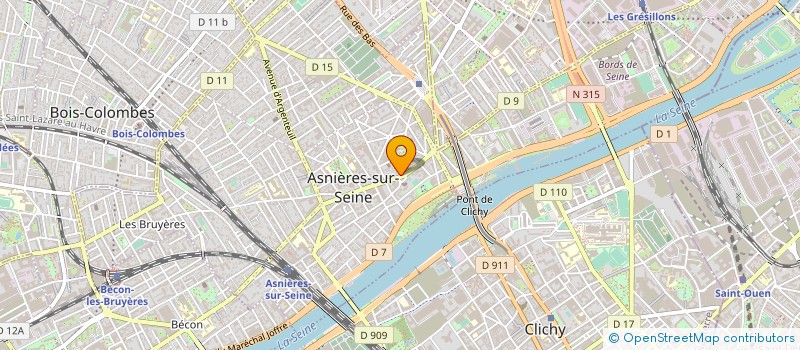 localisation de l'entreprise HAVE IT  ASNIERES-SUR-SEINE