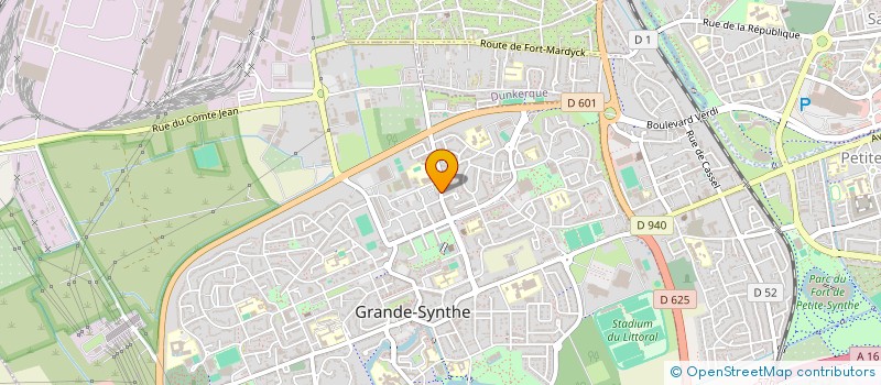 localisation de l'entreprise HAVEGEER à GRANDE-SYNTHE