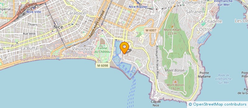localisation de l'entreprise HAVELINK à NICE