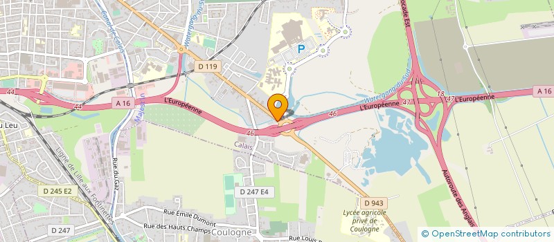 localisation de l'entreprise HAVEN  CALAIS