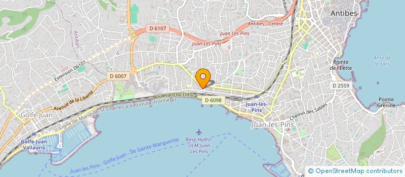 localisation de l'entreprise HAVEN à ANTIBES