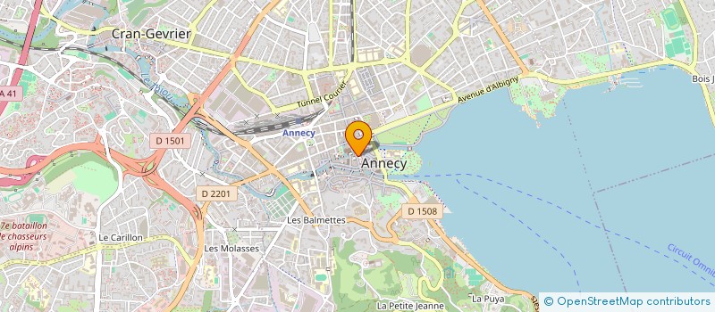 localisation de l'entreprise HAVEN à ANNECY