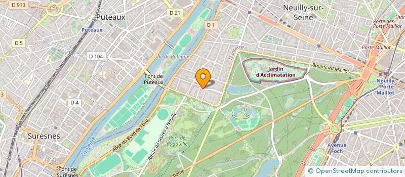 localisation de l'entreprise HAVENE à NEUILLY-SUR-SEINE