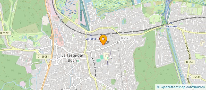 localisation de l'entreprise HAVENEAU à LA TESTE-DE-BUCH