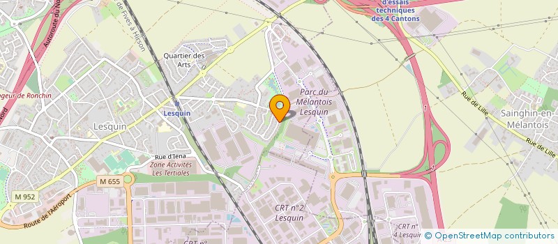 localisation de l'entreprise HAVET DIGITAL à LESQUIN