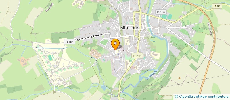 localisation de l'entreprise HAVI  MIRECOURT