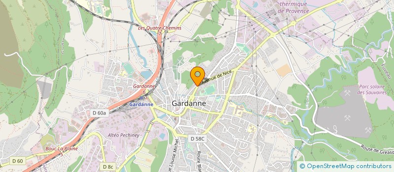 localisation de l'entreprise HAVI à GARDANNE