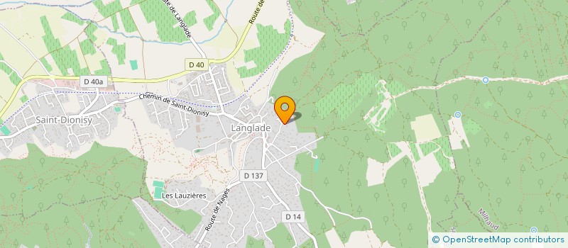 localisation de l'entreprise HAVI  LANGLADE