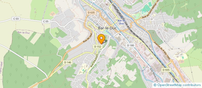 localisation de l'entreprise HAVI CAPITAL à BAR-LE-DUC
