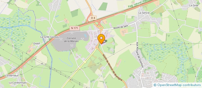 localisation de l'entreprise HAVIKAS  DONGES