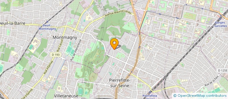 localisation de l'entreprise HAVIN à PIERREFITTE-SUR-SEINE