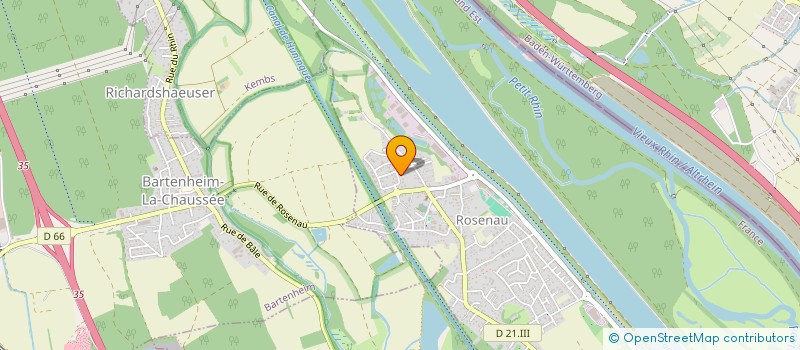 localisation de l'entreprise HAVM CONSULTING  ROSENAU