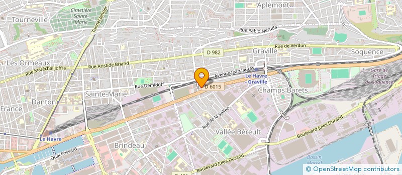 localisation de l'entreprise HAVRA  PARIS