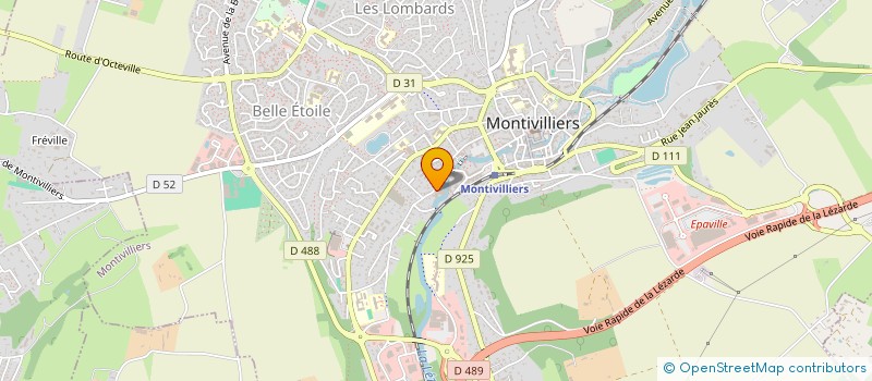 localisation de l'entreprise HAVRE AUTO SECURITE à MONTIVILLIERS