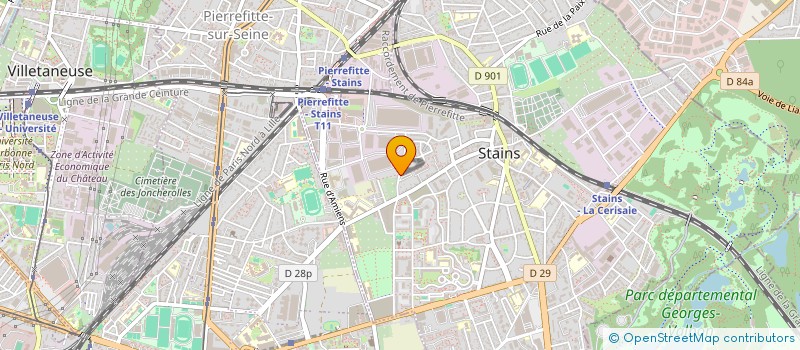 localisation de l'entreprise HAVRE CULINAIRE (HCU) à STAINS