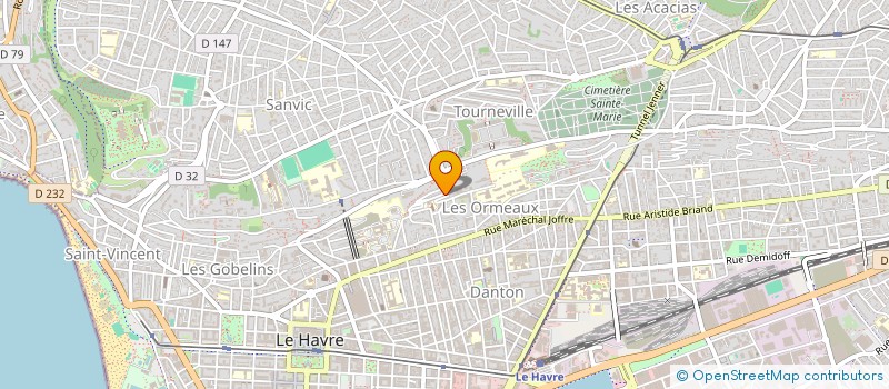 localisation de l'entreprise HAVRE DE CINEMA  LE HAVRE