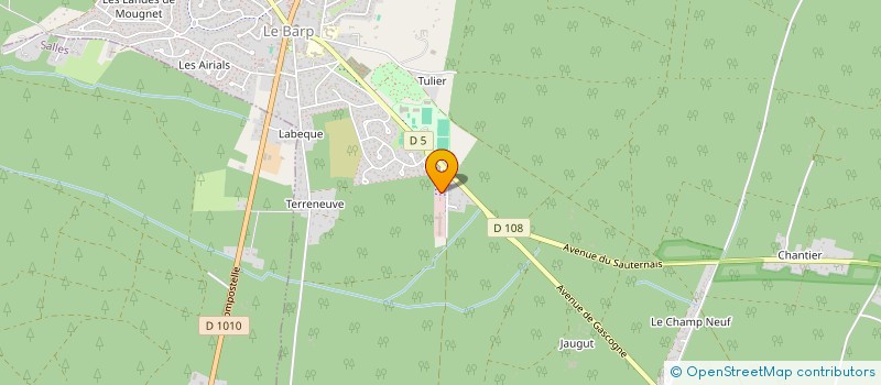 localisation de l'entreprise HAVRE DE PAIX ET PAPILLONS  LE BARP