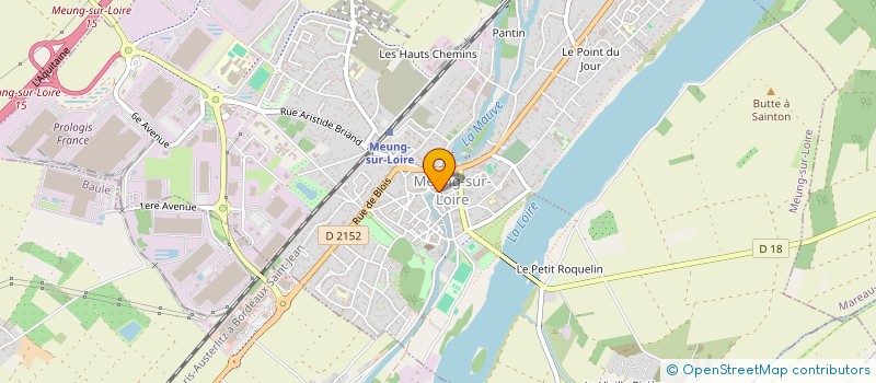 localisation de l'entreprise HAVRE DES MAUVES  MEUNG-SUR-LOIRE