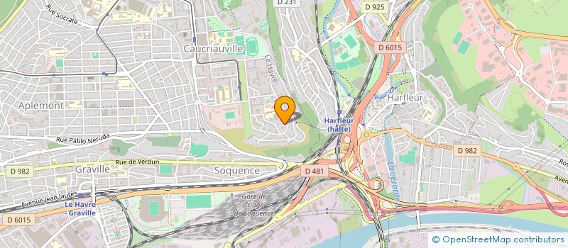 localisation de l'entreprise HAVRE MUZIK à LE HAVRE