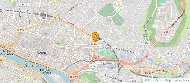 localisation de l'entreprise HAVRET PARTICIPATIONS à ROUEN