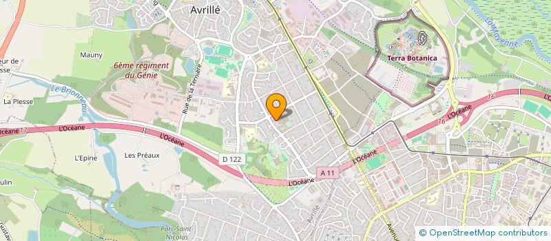 localisation de l'entreprise HAVROM à AVRILLE