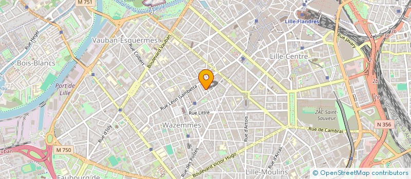localisation de l'entreprise HAVV à LILLE