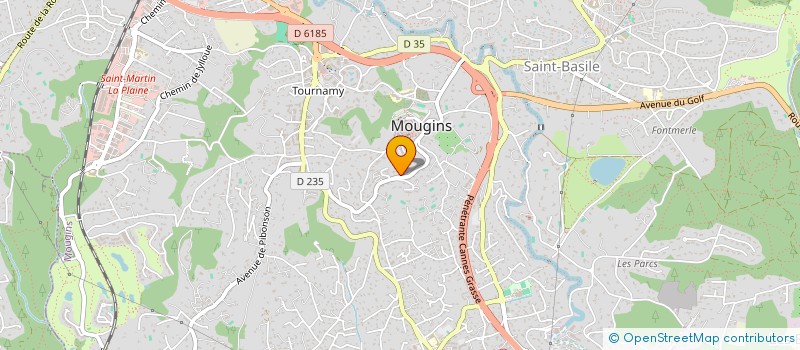 localisation de l'entreprise HAW à MOUGINS