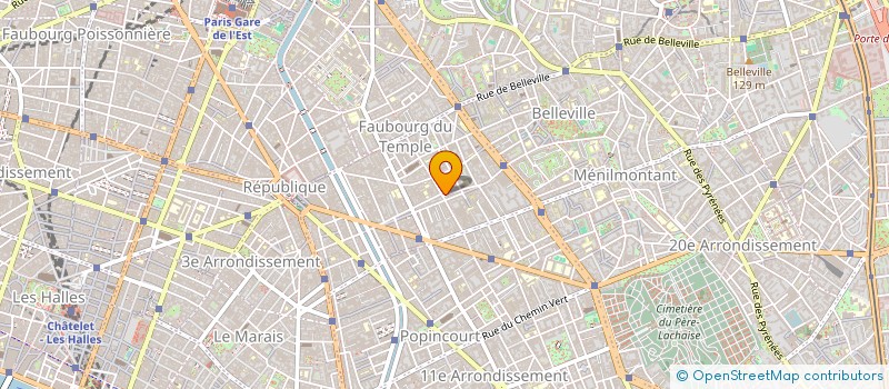 localisation de l'entreprise HAWA-AFRICA  PARIS