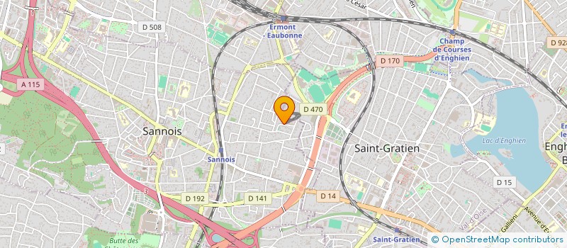 localisation de l'entreprise HAWA COACHING  SANNOIS