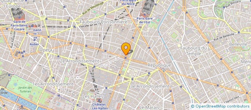 localisation de l'entreprise HAWA ENTREPRISE  PARIS