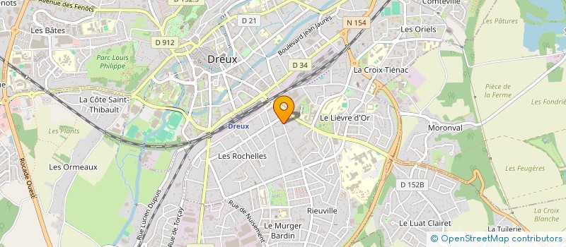 localisation de l'entreprise HAWACH & CO à DREUX
