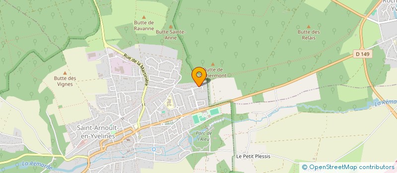 localisation de l'entreprise HAWAII WEBMARKET à SAINT-ARNOULT-EN-YVELINES