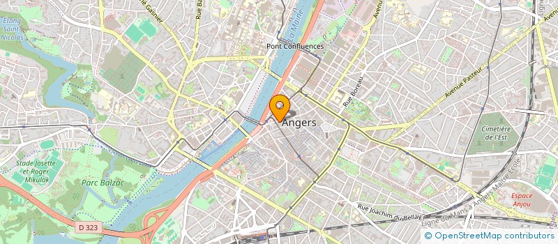 localisation de l'entreprise HAWAYA à ANGERS