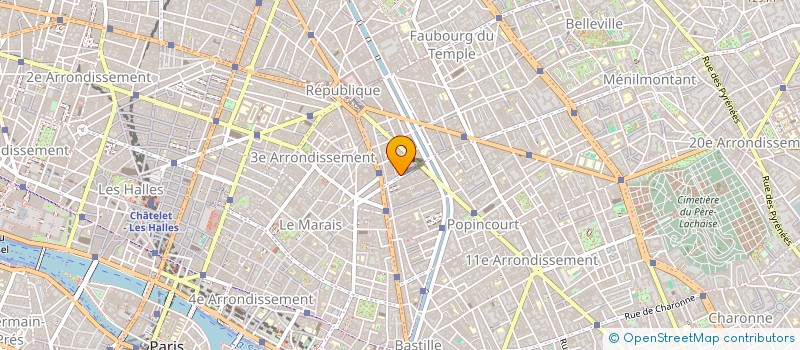 localisation de l'entreprise HAWKINS PARIS  PARIS